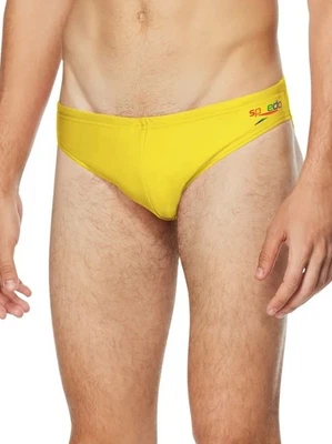 Speedo Solar One Pride Brief Brilliant Yellow 28 Extra Small XS - Image 1 of 2