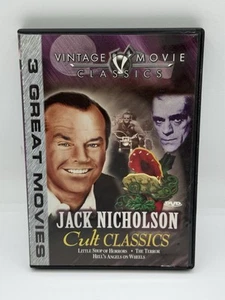 Jack Nicholson Cult Classics DVD - Little Shop, Terror, Hell's Angels Used - Picture 1 of 3