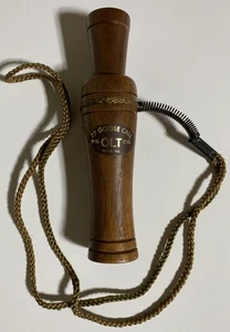 Vintage P.S. Olt Goose Call - Mod 77 - Llamada de caza coleccionable caza de aves acuáticas - Imagen 1 de 6