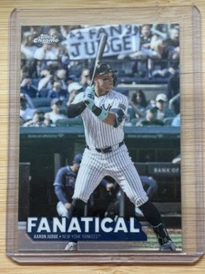 2025 Topps Chrome Aaron Judge Fanatical SSP Yankees #FAN-14 - Imagen 1 de 2