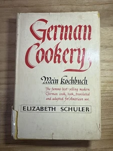 Deutsche Küche Mein Kochbuch 1955 1. Auflage Vintage Kochbuch selten! - Bild 1 von 8