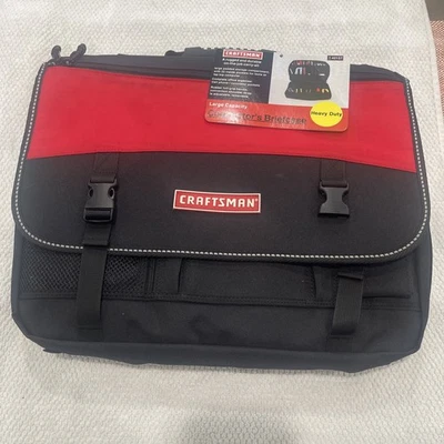 Craftsman Contractor Shoulder/ Tool Bag Sears Contractors Briefcase Vintage - Image 1 of 4