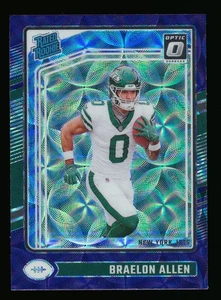 BRAELON ALLEN 2024 DONRUSS OPTIC PURPLE SCOPE RC #211 NEW YORK JETS  ROOKIE - Picture 1 of 1