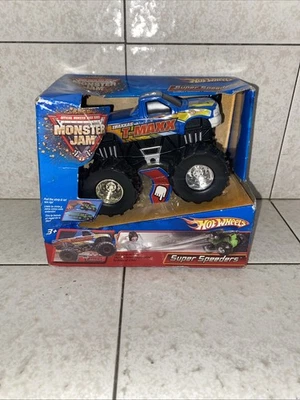 HOT WHEELS MONSTER JAM SUPER SPEEDERS TRAXXAS T-MAX 2005 NEW - Image 1 of 4