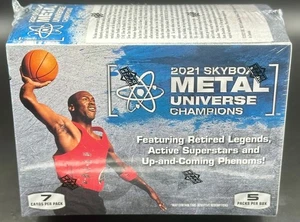Skybox Metal Universe Champions 2021 Upper Deck caja sellada - Imagen 1 de 6