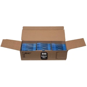 BIC Round Stic Xtra Life Blau Kugelschreiber, Mittlere Spitze (1,0 mm), 500 Stück - Bild 1 von 7