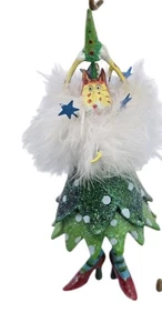 Dept 56 Patience Brewster Navidad Arrugas Gato Figura Adorno 5.5" - Imagen 1 de 8