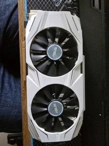 Asus GTX 1060 Dual O6G Gaming Grafikkarte Weiß - Afbeelding 1 van 7