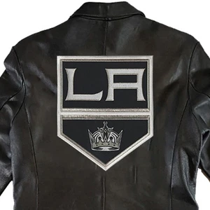 Los Angeles Kings Ice Hockey Logo Large Size 8.2 in x 9.8 in Sew Iron On Patches - Picture 1 of 10