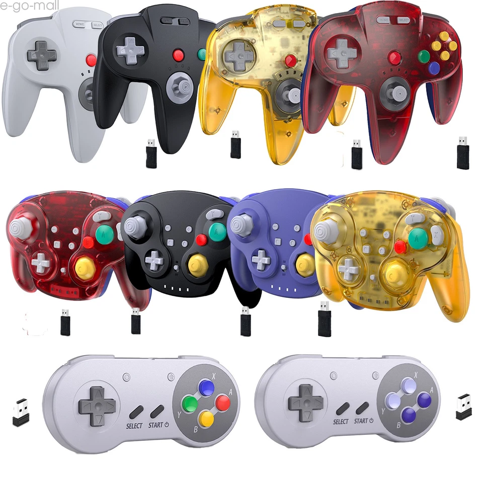 2.4G USB N64/SNES /NGC Controller for Switch Online/Switch 2 PC MAC Raspberry - Image 1 of 4