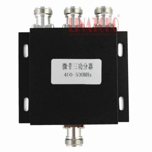 Repetidor de radio de dos vías antena N conector divisor de potencia CDMA UHF 400-500 MHz - Imagen 1 de 10