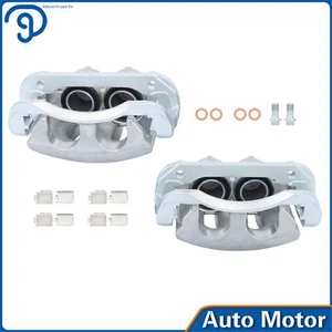 2x Pinzas de freno de disco delanteras izquierda y derecha con soporte para Ford Mustang 2005-2010 - Imagen 1 de 12