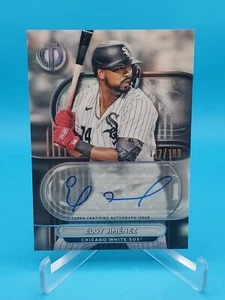 Eloy Jimenez 2024 Topps Tribute #TA-EJ Auto - Silver Parallel 117/199 White Sox - Picture 1 of 2