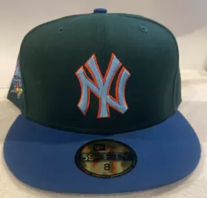 New York Yankees Mütze Enchanted Forest New Era Grün Fitted Cap Gr. 8 Neu - Bild 1 von 3