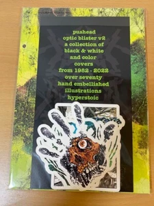 Pushead Art Book HYPERSTOIC OPTIC BLISTER 84 Pages + Postcard & Sticker Japan - Picture 1 of 1