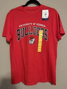 Georgia Bulldog Champions Tee-Shirt Kurzarm Rundhals Gr. M rot - Bild 1 von 8