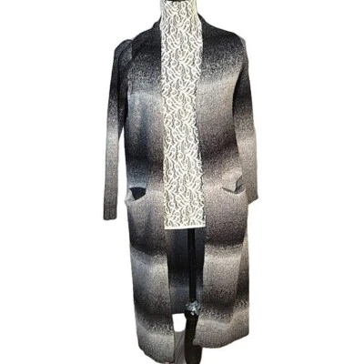 Cárdigan largo Joseph A. Gradient frente abierto S acrílico/poliéster/lana mezcla para mujer Foto 1 de 4