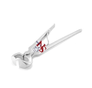 Hoof Nipper 12" Spring Loaded Vanadium Steel Farrier Tool in Dull Finish - Picture 1 of 7