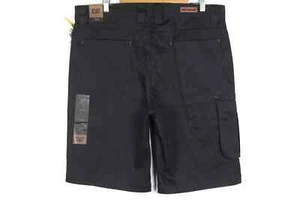 CAT Caterpillar Men's AG Cargo Shorts 11" Size 38 Black 1820012 - Picture 1 of 5