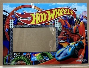 2020 American Flipper Backglas - Hot Wheels - Neu aus altem Lagerbestand - Bild 1 von 2