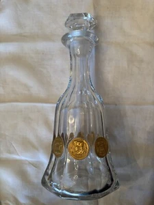 Fostoria Goldmünze Glas 10,5 Zoll Karaffe 1960-65 Rarität neuwertig - Bild 1 von 11