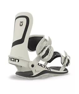 Fijaciones de snowboard Union Ultra, grandes para hombre (US 10,5+), blanco hueso nuevas 2024 - Imagen 1 de 4