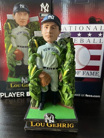 Lou Gehrig "Dyersville Cornfield" Field Of Dreams NY Yankees Bobblehead #82/504 Cover
