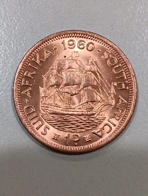 1960 South Africa Penny Great Condition - Image 1 of 2