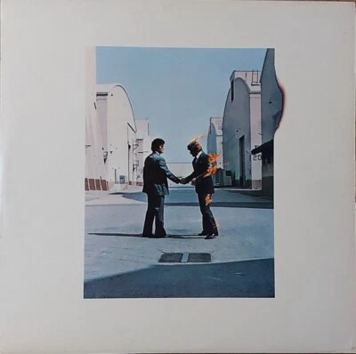 Pink Floyd Wish You Were Here LP 1st Press w Inner & Postcard UK 1975 Harvest NM - Image 1 of 3