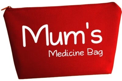 medicine bag personalised any text pill storage first aid school medicine case