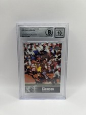 Gary Garrison Signed 1997 Upper Deck Legends #106 Card Beckett Grade 10 Auto