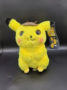 Pokemon Detective Pikachu Plush Japanese Stuffed Animal 10 Inch - Picture 1 of 5