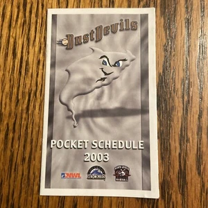 2003 Tri City Dust Devils Taschenplan NWL Colorado Rockies Affiliate - Bild 1 von 2