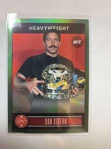 2023 Panini Chronicles UFC Legacy Green Retail Dan Severn 03/25 Heavyweight