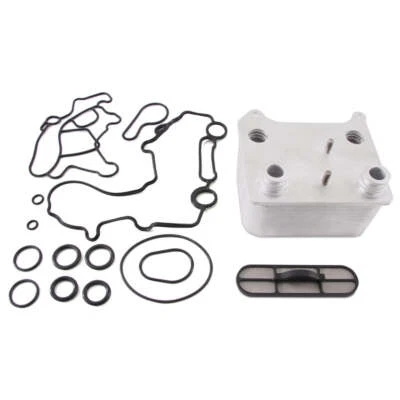 Mishimoto Fits 03-07 Ford 6.0L Powerstroke Replacement Oil Cooler Kit - Image 1 of 4