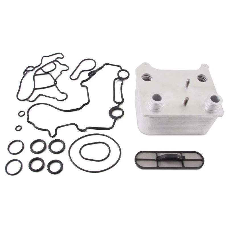 Kit de enfriador de aceite de repuesto Mishimoto para Ford 03-07 6,0 L Powerstroke Foto 1 de 4