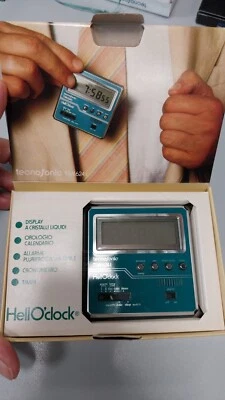 Orologio calendario allarme cronometro timer Tecnosonic TSW624L - Immagine 1 di 4