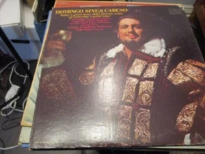 Placido Domingo Domingo Sings Caruso LP London Symphony Santi - Picture 1 of 4