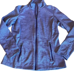 Port Authority Soft Shell Jacket Women's Sz Medium Purple Coat Pockets Full Zip - Picture 1 of 19