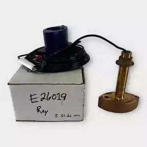 Airmar Raymarine 200kHz E26019 B45 Transducer w/ Fairing Block 3-pin Bare Wire - Picture 1 of 7