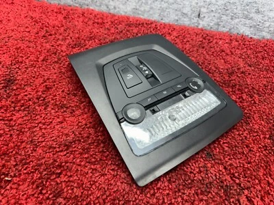 BMW F01 F10 F06 F25 TECHO DELANTERO TECHO SUPERIOR LUZ TECHO CORREDIZO NEGRO OEM 74K Foto 1 de 4