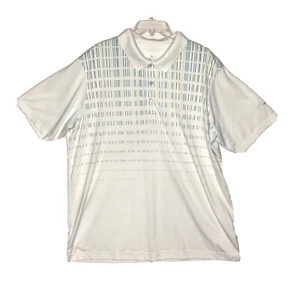 Page & Tuttle Polo Shirt Men’s XXL White Geometric Embroidery Highlands Ridge * - Picture 1 of 10