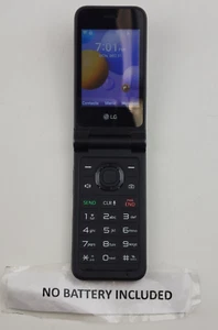 LG Wine 2 (LM-Y120UM) 8GB - Gray (U.S. Cellular) 4G LTE Basic Flip Phone - J9164 - Picture 1 of 9