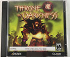 Clé CD vintage Throne of Darkness: Sierra (PC, 2001)