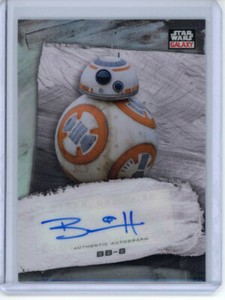 2022 Topps Chrome Star Wars Galaxy BB-8 Dave Chapman Autograph Dave Chapman