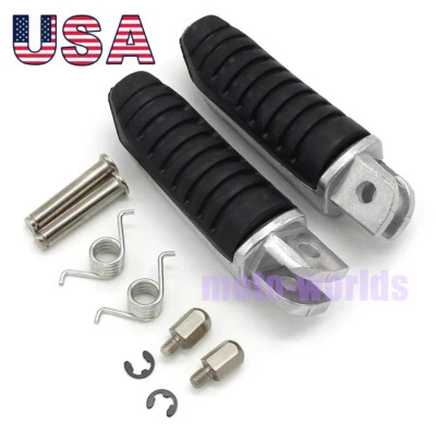 For Suzuki DL650 V-Strom 04-2019/DL1000 V-Strom 02-2012 Front Footrest Foot Pegs Foto 1 de 4