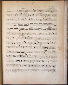 25 x Quintette von Louis Spohr / George Onslow 1815-1877 - Violoncello-Stimme!