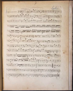 25 x Quintette von Louis Spohr / George Onslow 1815-1877 - Violoncello-Stimme! - Bild 1 von 10