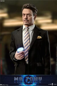 1/6 Scale Mars Toys MAT006 Mr. Tony Stark Court Suit 12in Action Figure Model - Picture 1 of 17