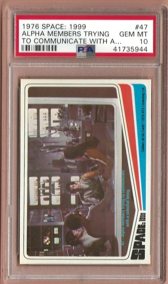 1976 Space:1999 #47 Alpha Members Trying to Communicate.... PSA 10 - Image 1 of 1